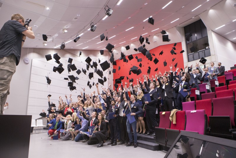 Bachelor graduation ceremony