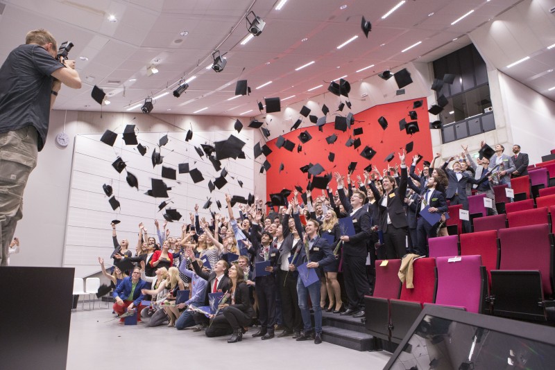 Bachelor graduation ceremony