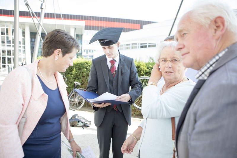 Bachelor graduation ceremony