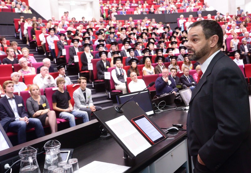 Bachelor graduation ceremony