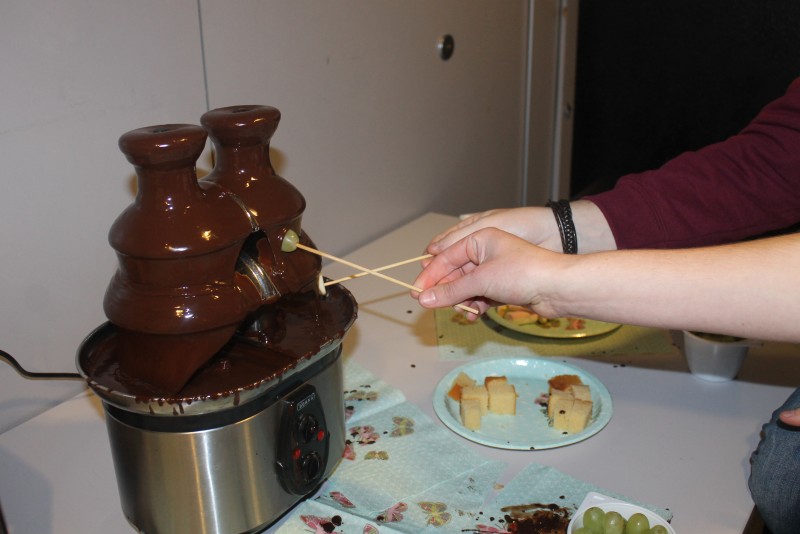 Chocolate fondue