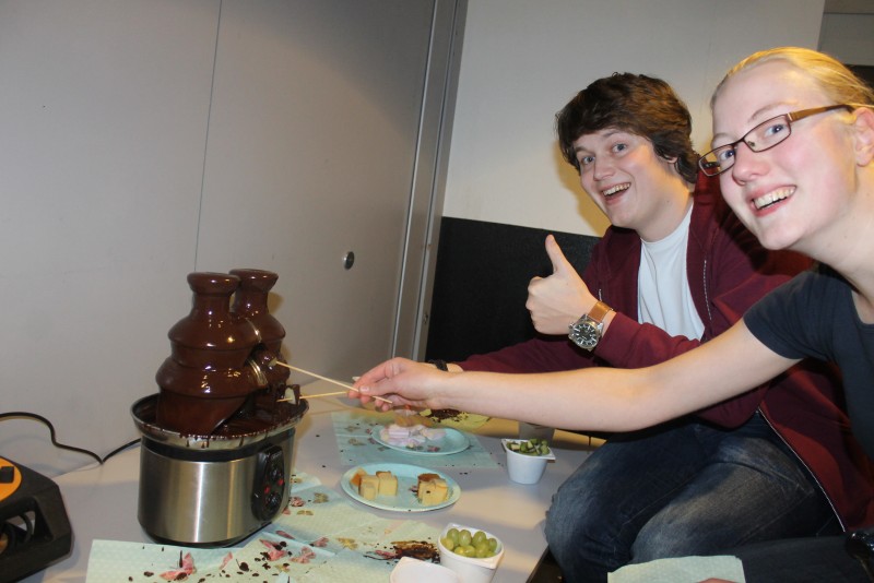 Chocolate fondue