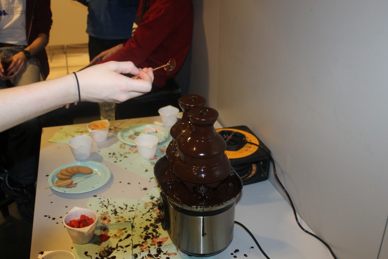 Chocolate fondue