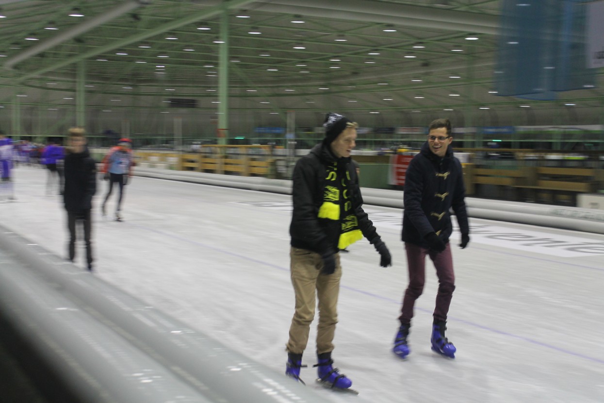 Ice skating