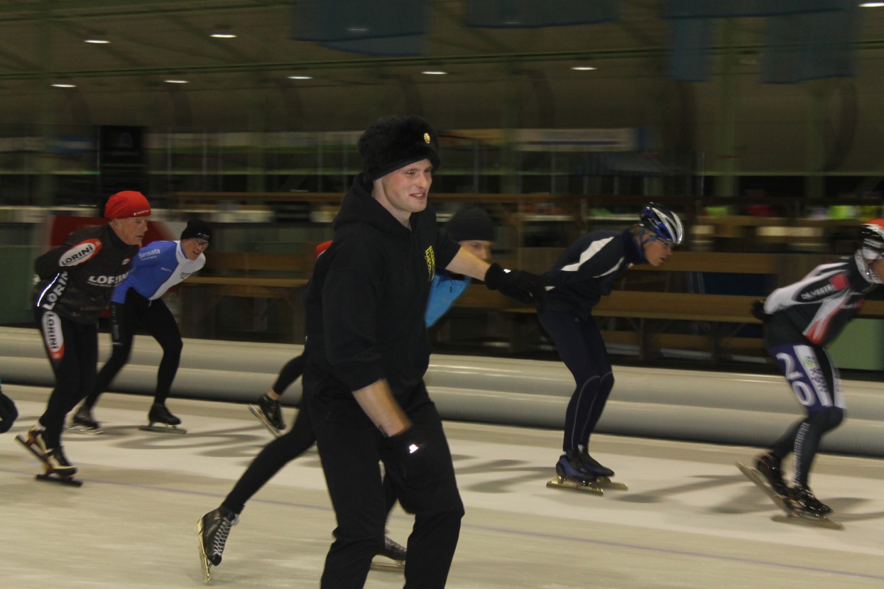 Ice skating