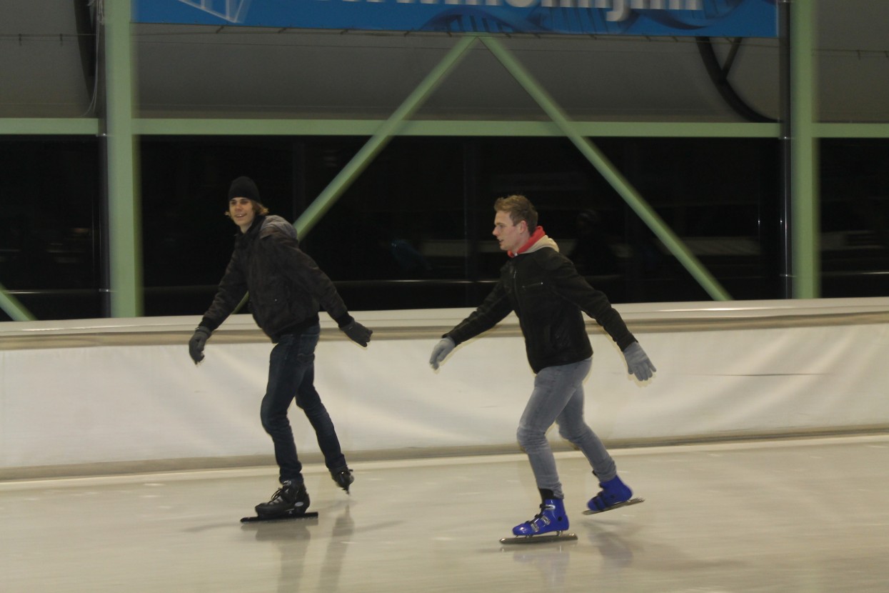 Ice skating