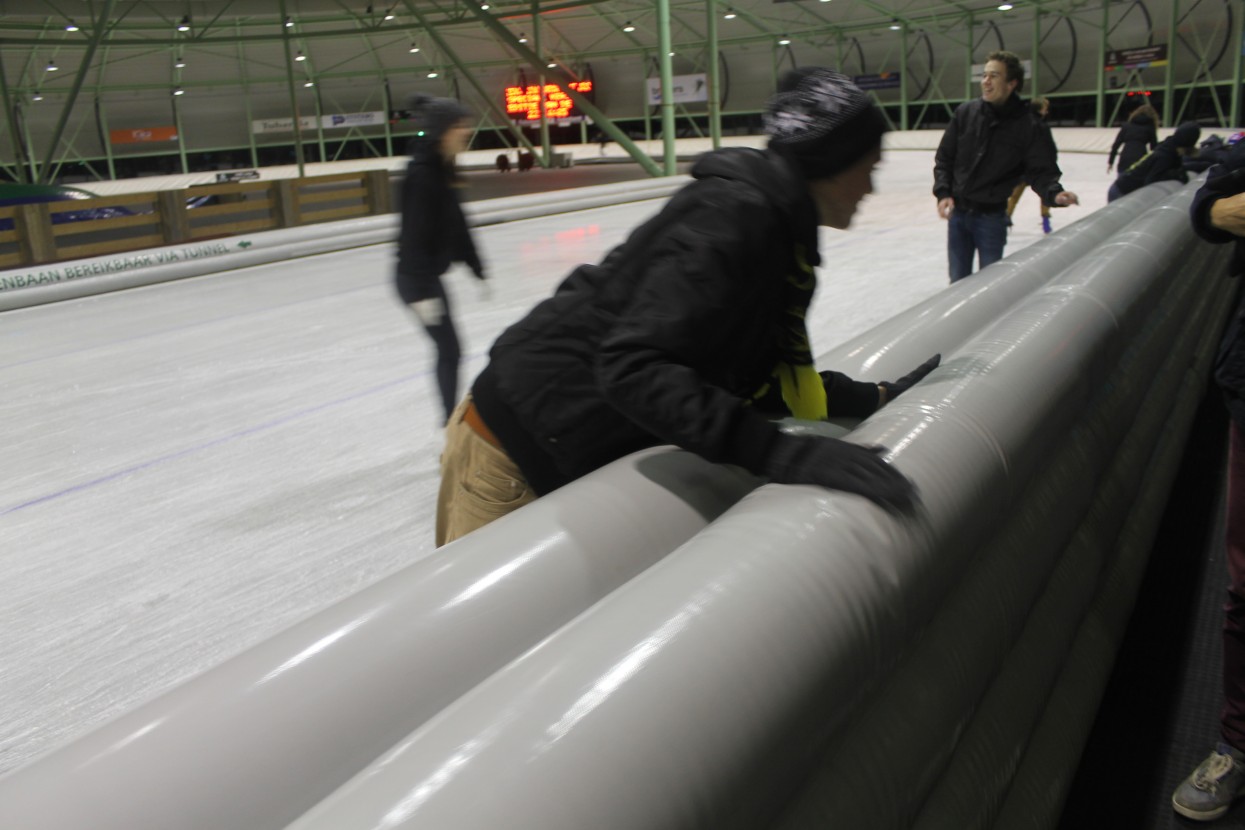 Ice skating