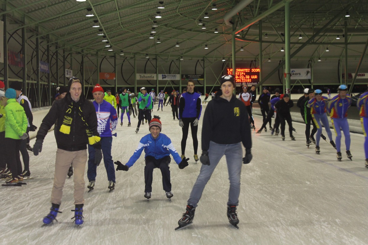 Ice skating