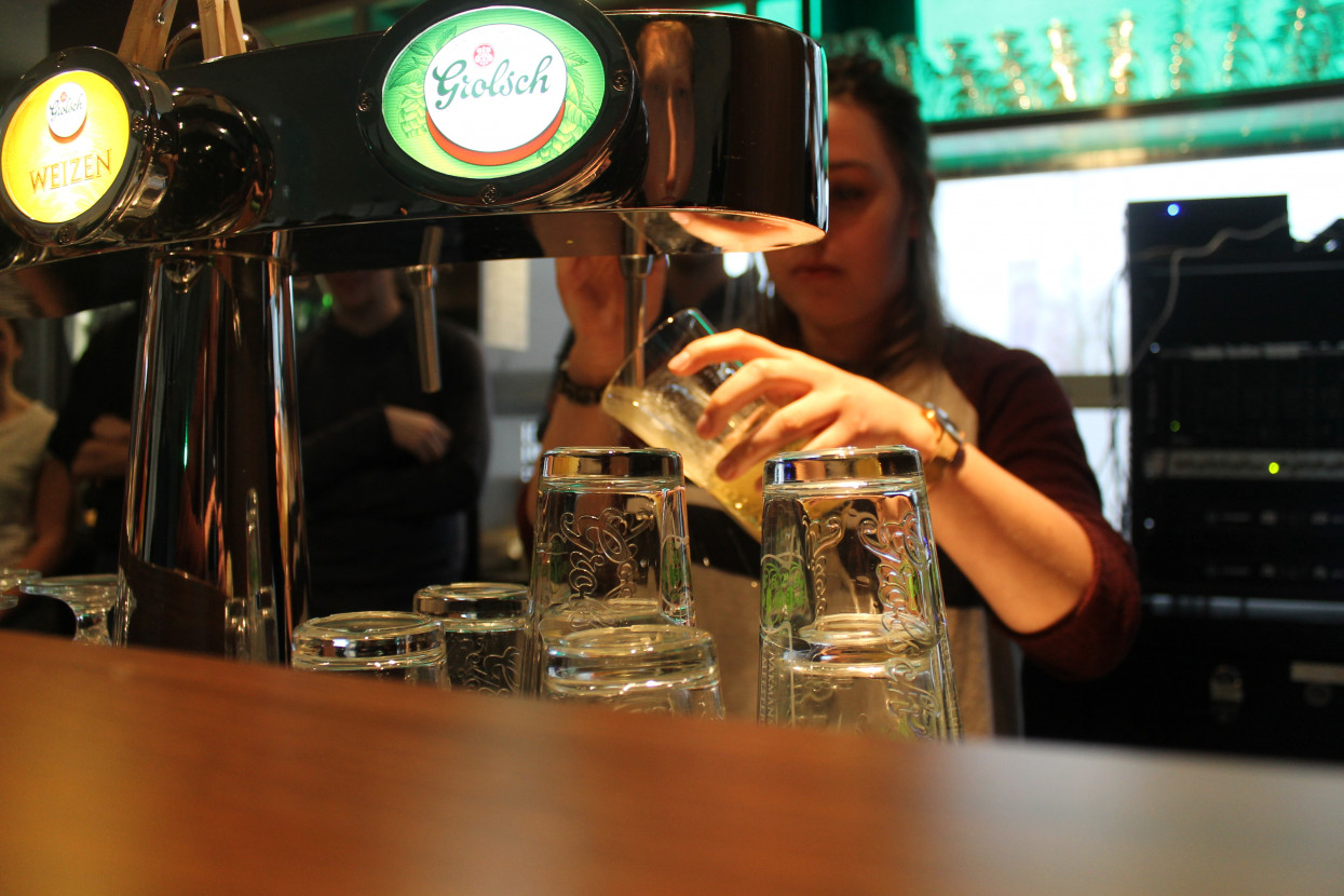 Green drink + Bartender course