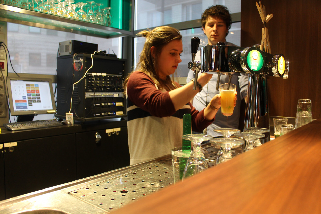 Green drink + Bartender course