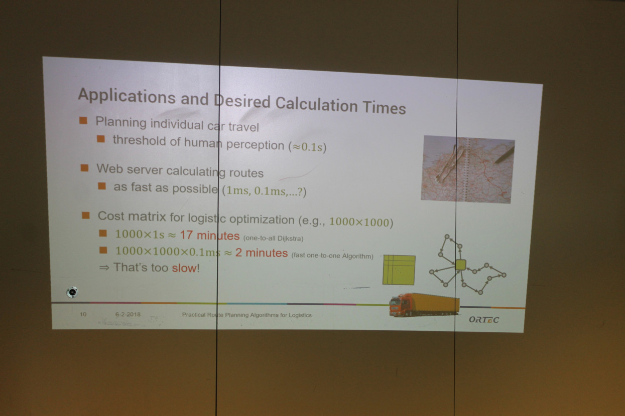 ORTEC drink lecture