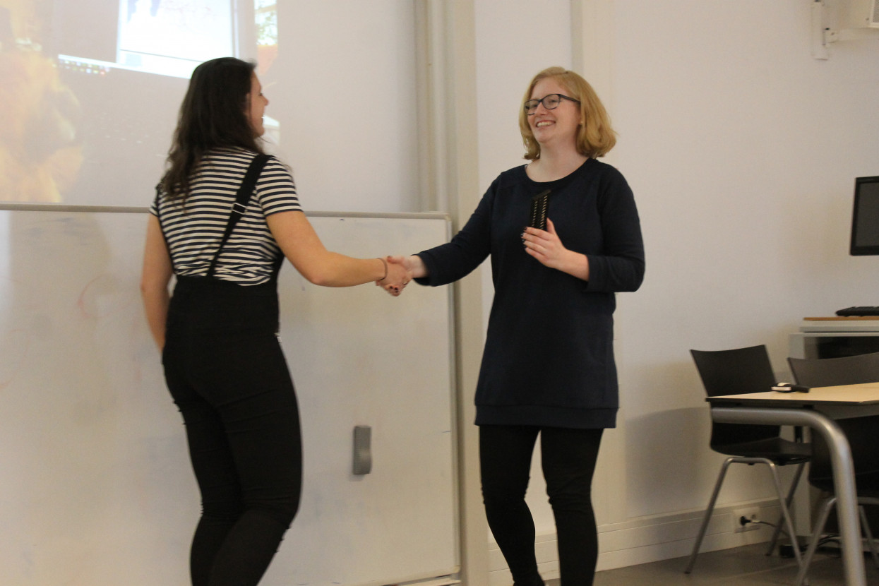 Alumnus lecture Nadia Bloemendaal