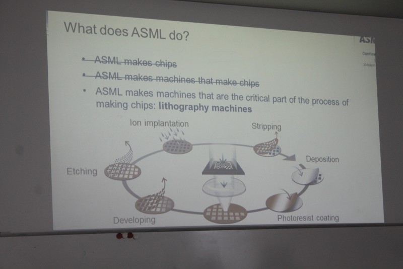 Lunch lecture ASML