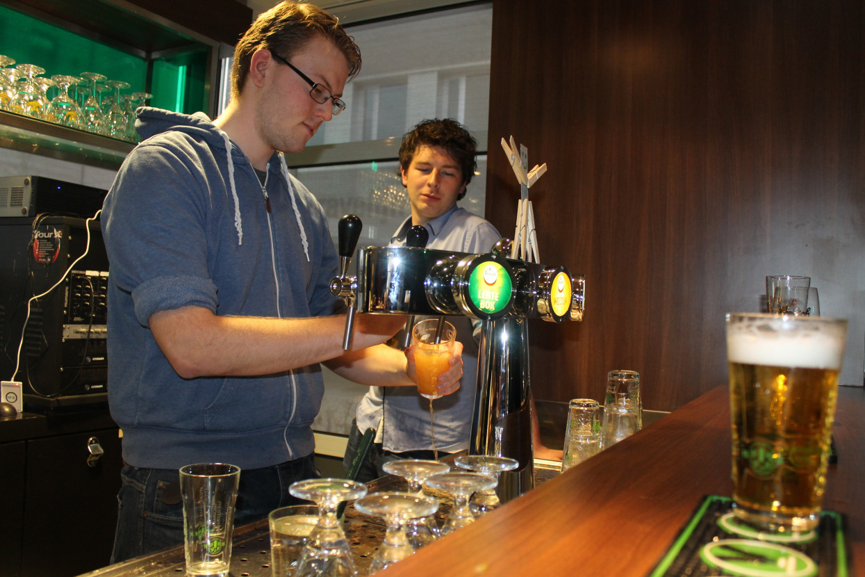 Green drink + Bartender course