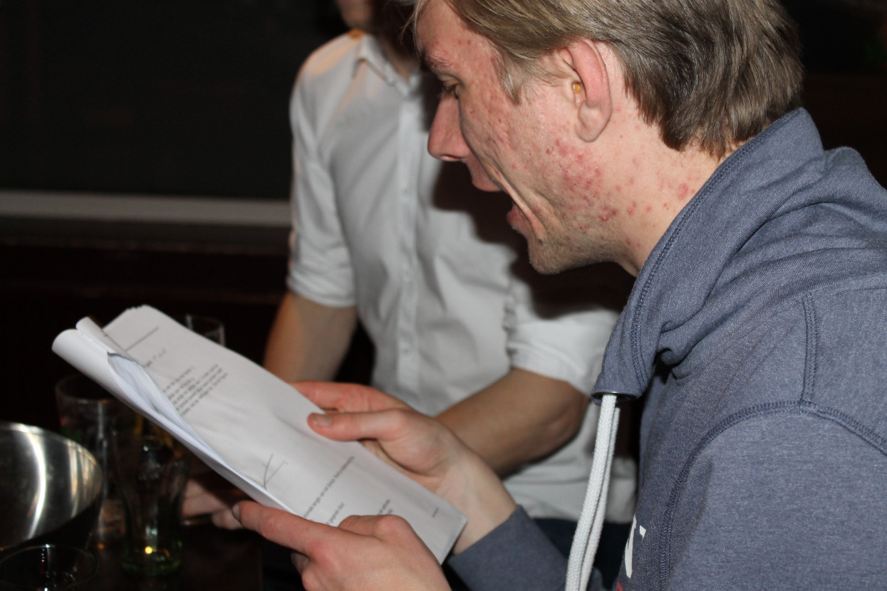 'Wat is het fijn om geen scholier meer te zijn' borrel