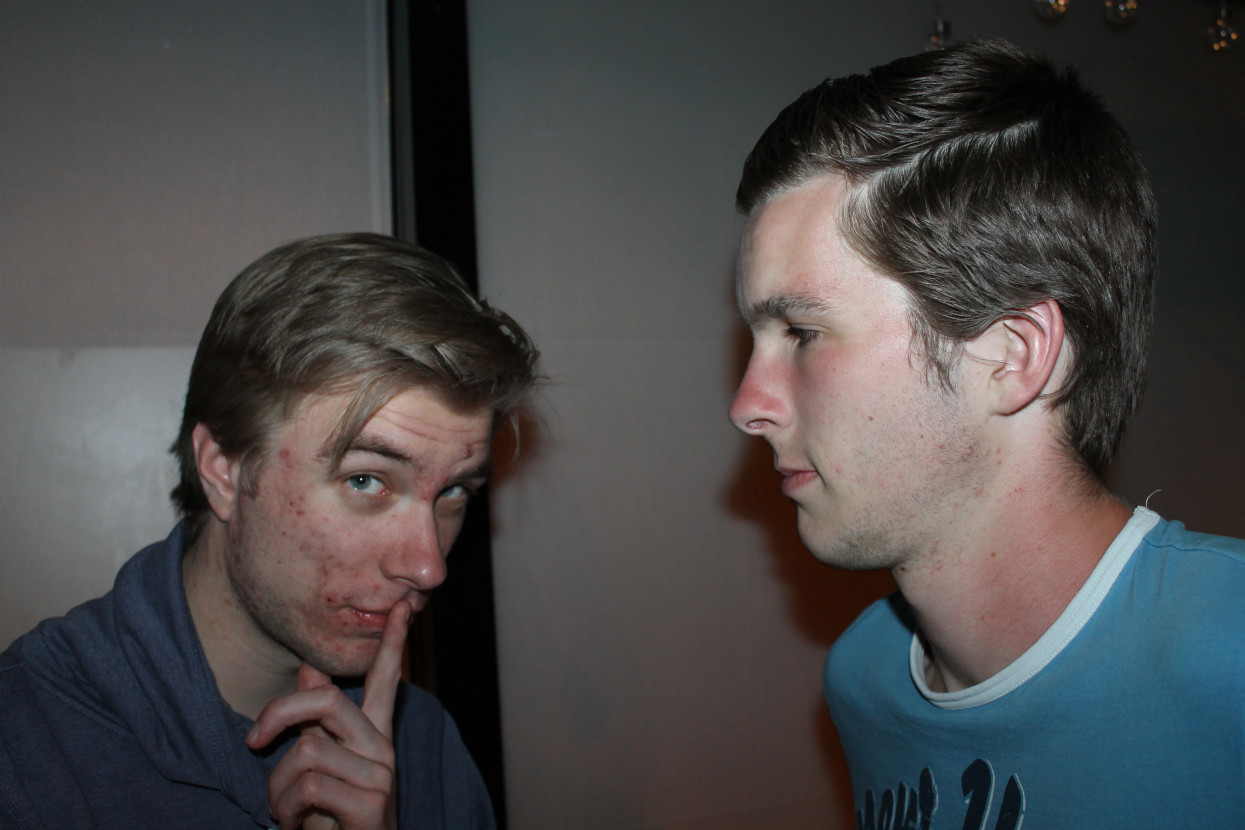 'Wat is het fijn om geen scholier meer te zijn' borrel