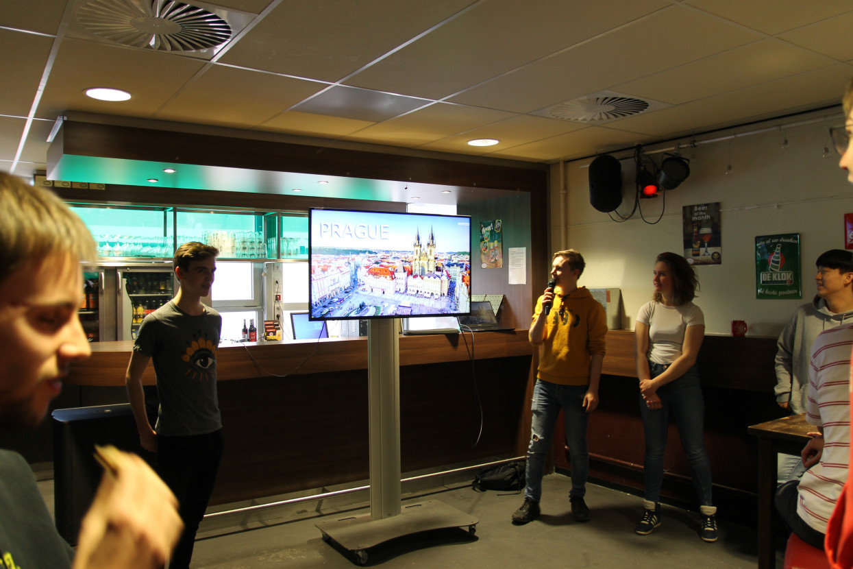 EWI-trip locatie bekendmakingslunch