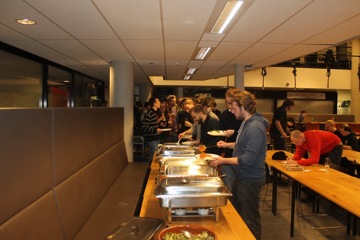 Dies avondeten en borrel