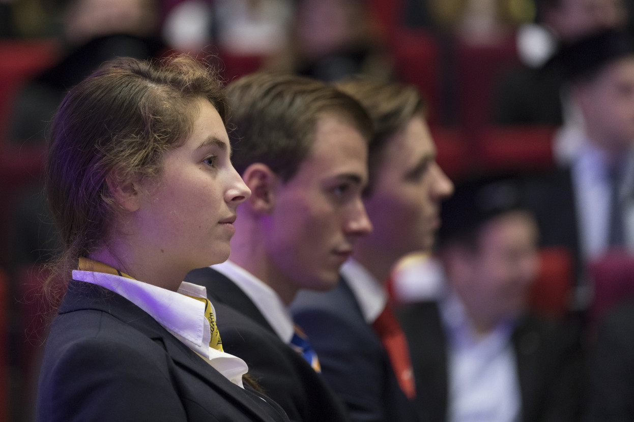 Bachelordiploma-uitreiking