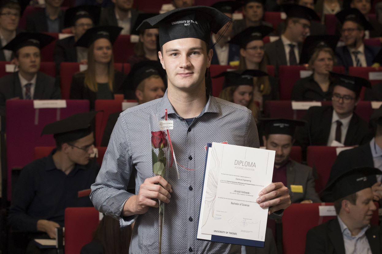 Bachelordiploma-uitreiking