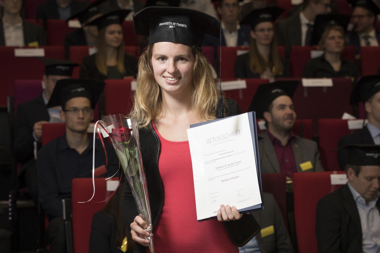 Bachelordiploma-uitreiking