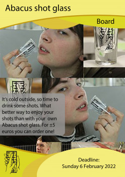 Order your Abacus shot glass!
