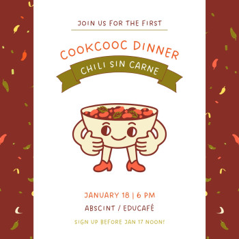 CookCooC dinner: Chili sin Carne