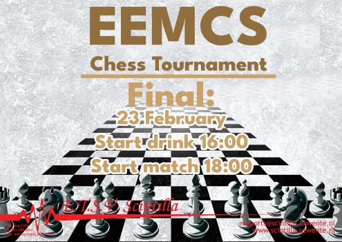 EEMCS Chess Tournament Final Drink